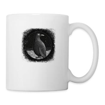 adorable happy comic animal joke funny sayings - Mug - white - Right