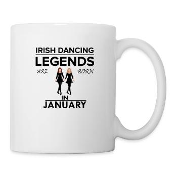Dancing Dance Music - Mug - white - Right
