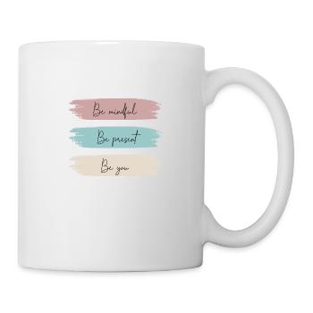 Mindfulness and authenticity - Mug - white - Right