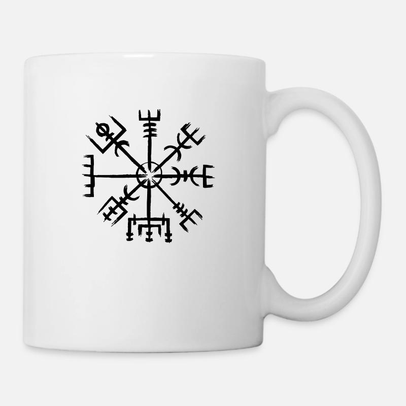 Vegvisir - Tasse - Weiß