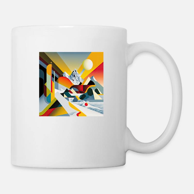 The Bauhaus Legacy - Mug - white
