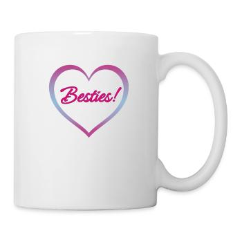 Besties - Mug - white - Right