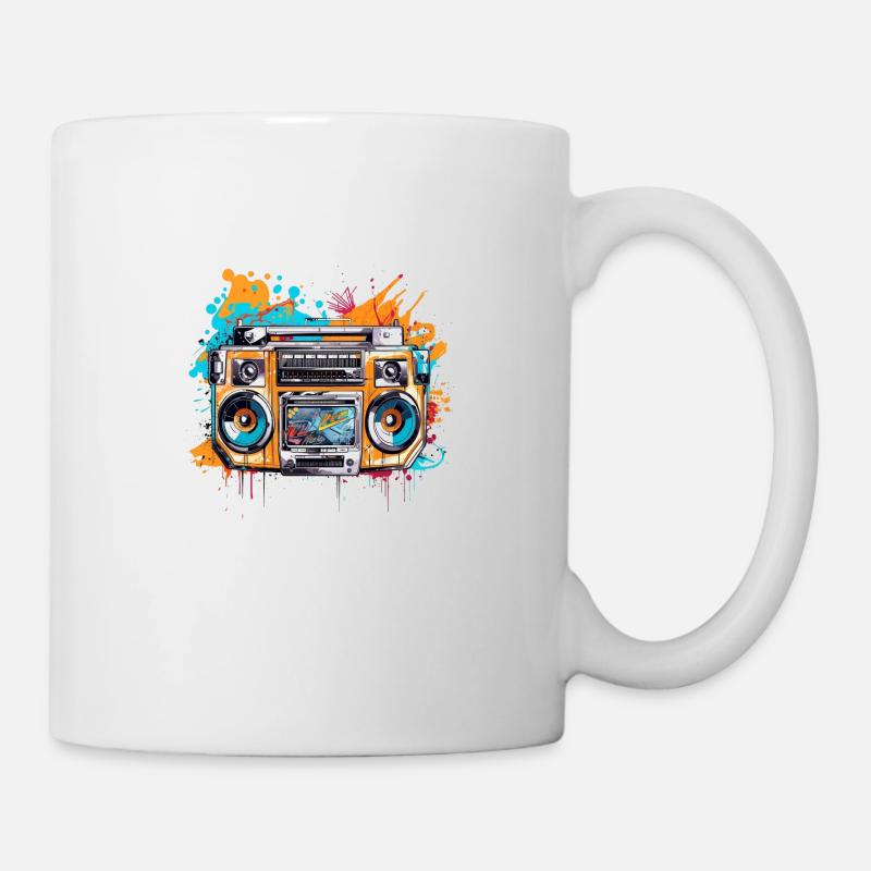 Graffiti Radio - Mug blanc - blanc