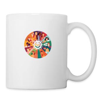 Symbol of diversity and tolerance - Mug - white - Right