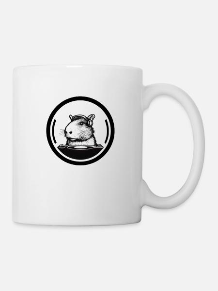 Dj Capybara - Mug blanc - blanc