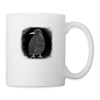 Joyeux anniversaire des pingouins Animal - Mug blanc - blanc - Droite