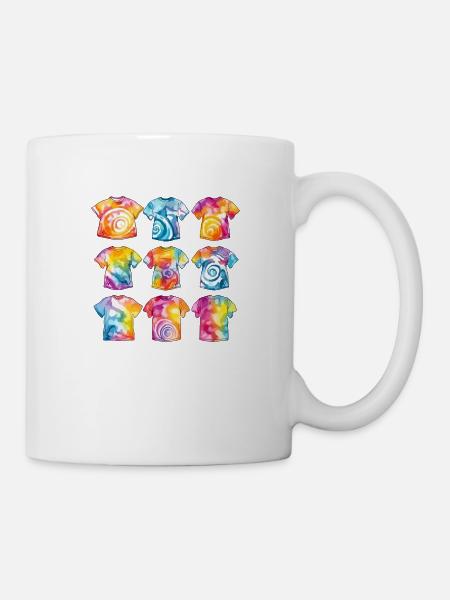 70er Jahre T-Shirt - Tasse - Weiß