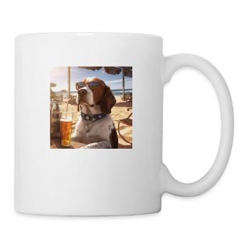 Ready for summer - Tasse - Weiß - Rechts