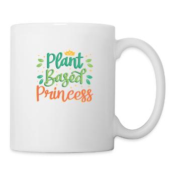 PRINZESSIN AUF PFLANZLICHER BASIS - Tasse - Weiß - Rechts