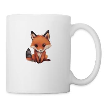 Kleine Fuchs - Tasse - Weiß - Rechts