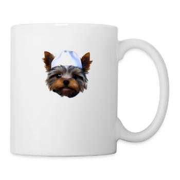 Puppy Yorkshire Terrier Dog Owner Dog - Mug - white - Right