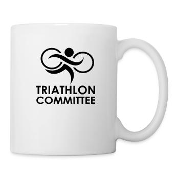 Triathlon Swim Bike Run Marathon - Tasse - Weiß - Rechts