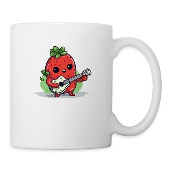 Zefrai joueur de guitare - Mug blanc - blanc - Droite