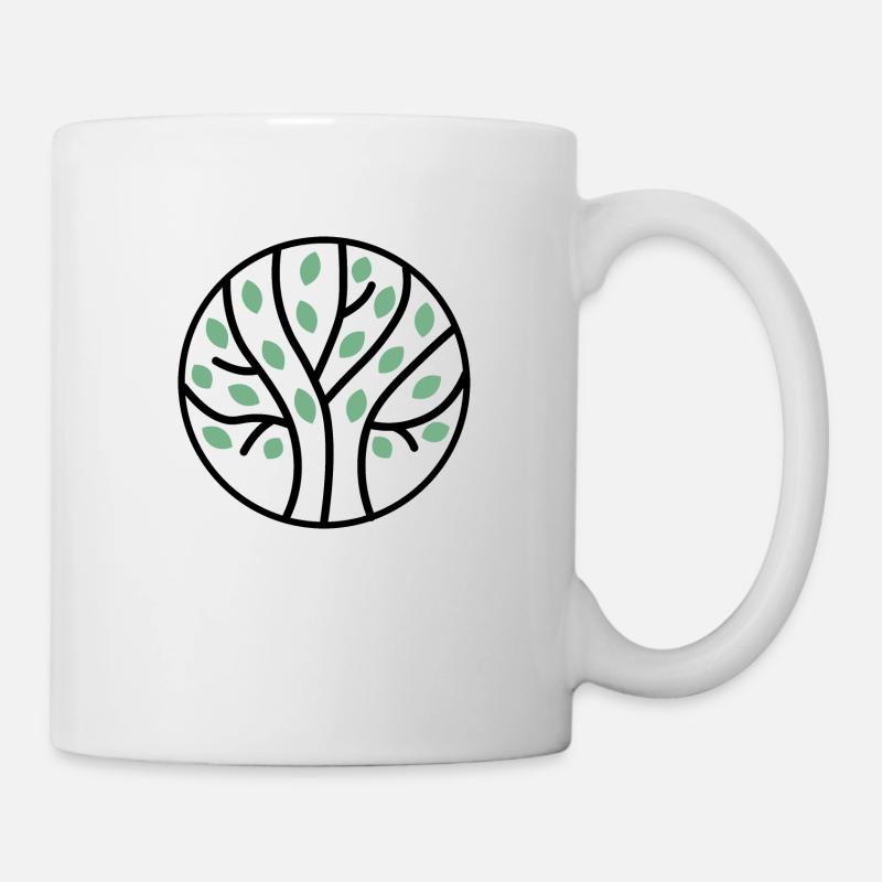 arbre - Mug blanc - blanc