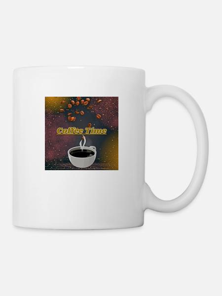 Coffe time - Tasse - Weiß