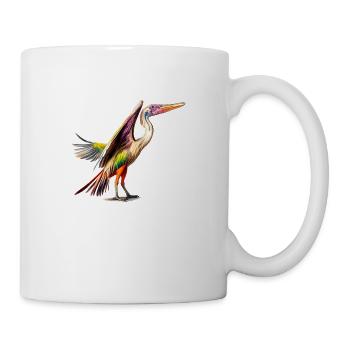Who says dinosaurs are extinct? - Mug - white - Right