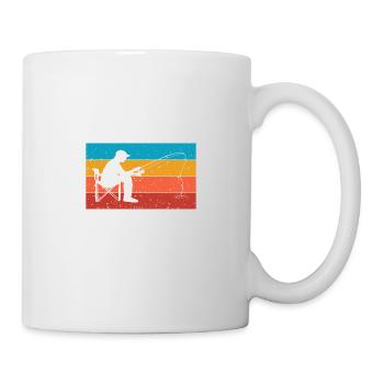 Someday my Fish will Come - Tasse - Weiß - Rechts