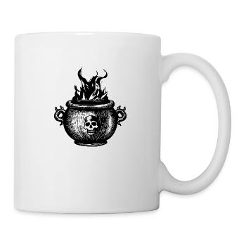 Cauldron Magical Witch Halloween - Mug - white - Right