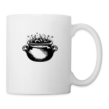 Cauldron Magical Witch Halloween - Mug - white - Right