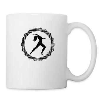 Dancing Dance Music - Tasse - Weiß - Rechts