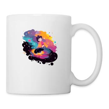 Anais dans l'espace - Mug blanc - blanc - Droite