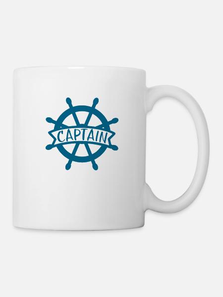Captain - Tasse - Weiß