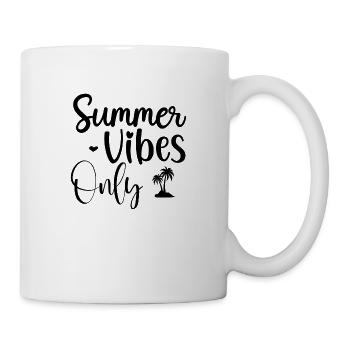 Summer Vibes Only - Tasse - Weiß - Rechts