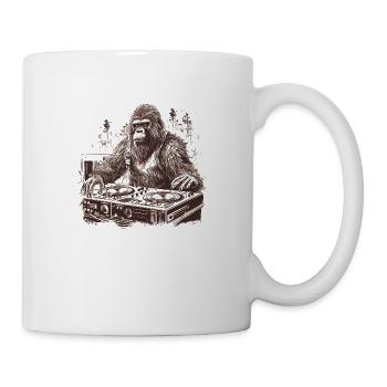 Bigfoot-DJ - Tasse - Weiß - Rechts