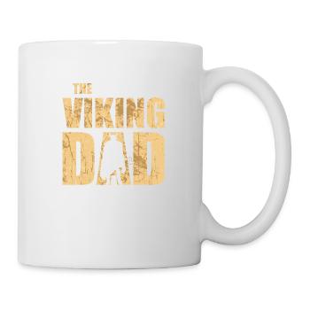 Wikinger Vater, The Viking Dad, Norse Viking - Tasse - Weiß - Rechts