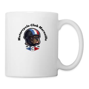 French Motor Bully - Tasse - Weiß - Rechts