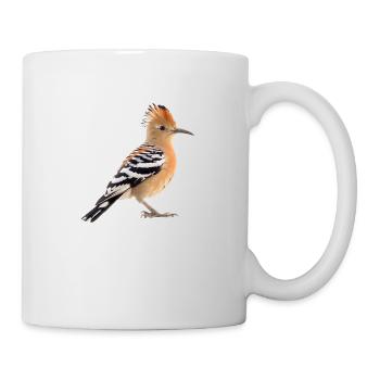 The hoopoe is a rare bird - Mug - white - Right