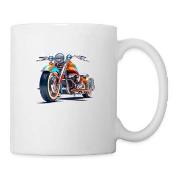 Avec le tricycle, profitez de la nature - Mug blanc - blanc - Droite