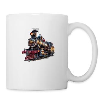 Steam locomotive, a symbol of the good old days - Mug - white - Right