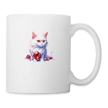 Birthstone Cat July - Mug - white - Right