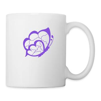 Muster - Tasse - Weiß - Rechts
