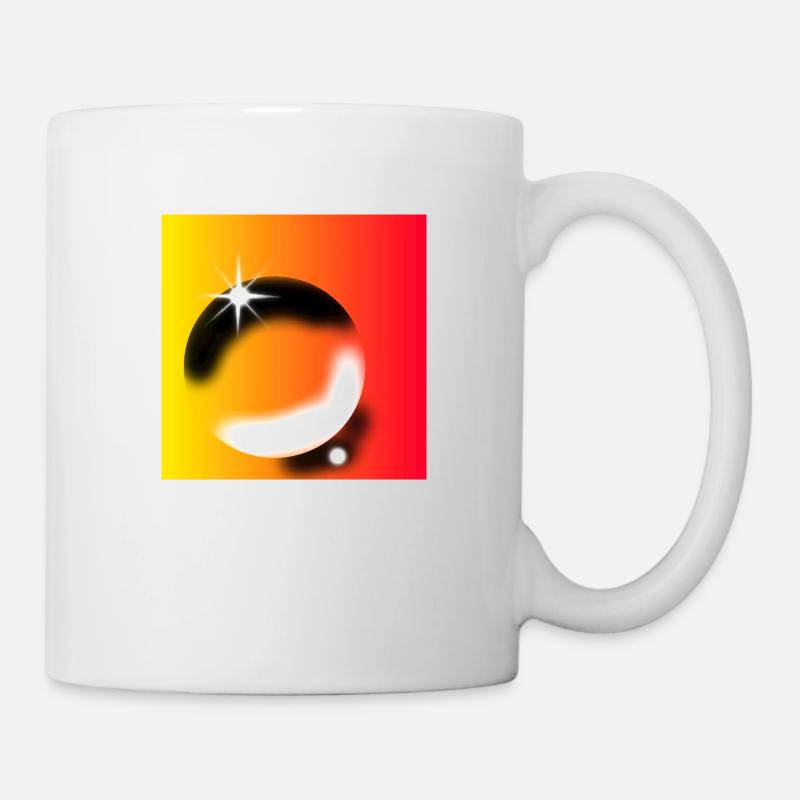 Muster - Tasse - Weiß