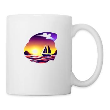 Sailing Ship Sailing Sailboat Sailing Sailing Sailor - Mug - white - Right
