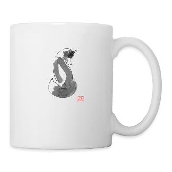 Fuchs Einfach - Tasse - Weiß - Rechts