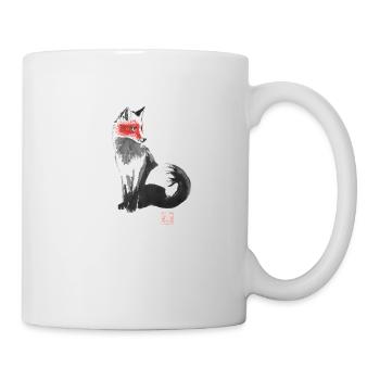 Fuchs - Tasse - Weiß - Rechts
