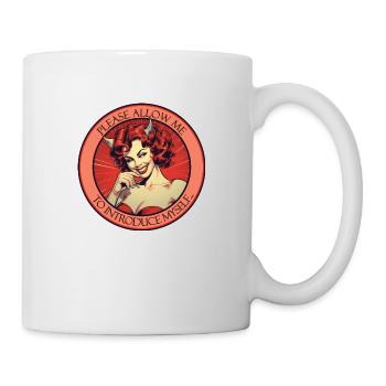Please Allow me 4 - Tasse - Weiß - Rechts