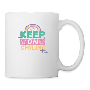 Keep On Smiling - Mug - white - Right