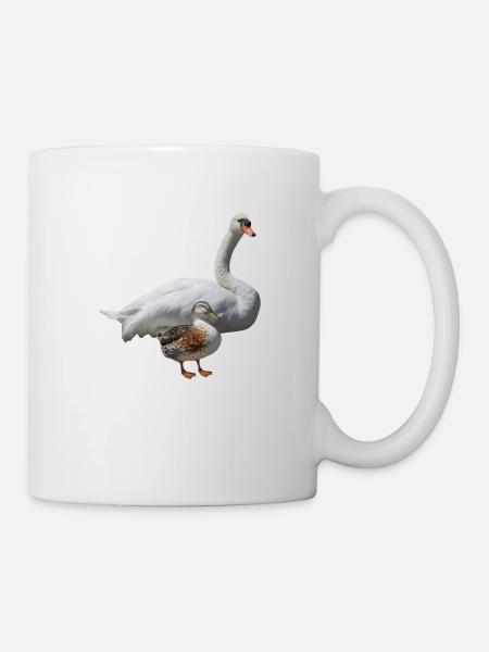 Schwan - Tasse - Weiß