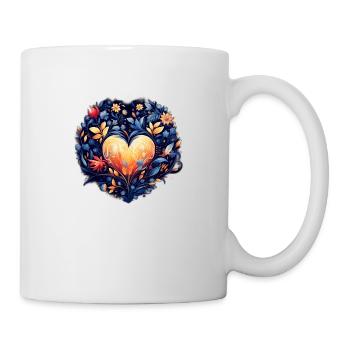 Jardin de l’amour - Mug blanc - blanc - Droite