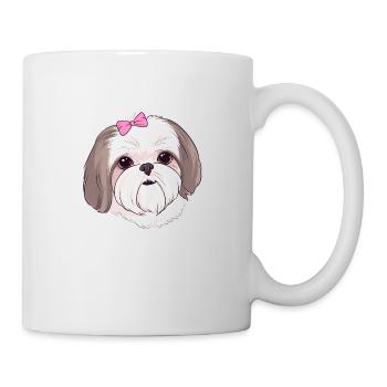 Shih Tzu Amour - Mug blanc - blanc - Droite