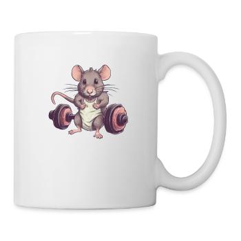Gym Rat - Mug - white - Right