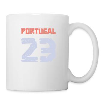 Portugal 23 Maillot 2023 - Mug blanc - blanc - Droite