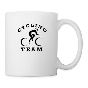Triathlon Swim Bike Run Marathon - Tasse - Weiß - Rechts
