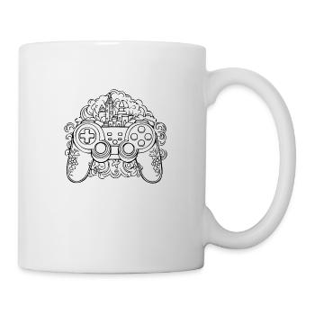 Controller Gaming Video Games Gamepad - Mug - white - Right