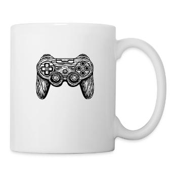 Controller Gaming Video Games Gamepad - Mug - white - Right