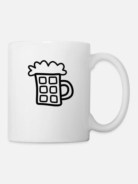 Beer 1 - Mug - white